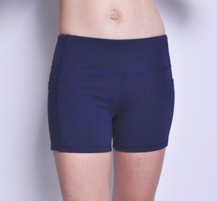 Wholesale high quality nylon and spandex made compression shorts