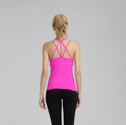 Wholesale cheap high quality back cross gym tank top