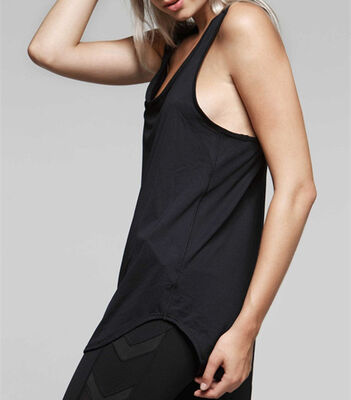 loose fit racer back women tank top light weight tank top racer back