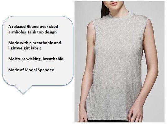 loose relax fit tank top women yoga tank top yoga loose tank top