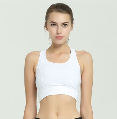 New arrival cheap wholesale strappy back yoga sports bra