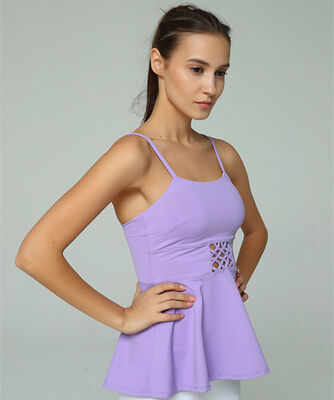 four way stretch nylon Lycra tank top stretch lycra tank top