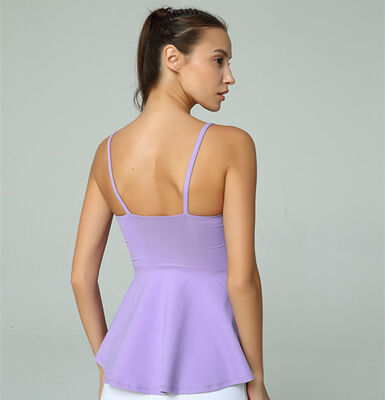 four way stretch nylon Lycra tank top stretch lycra tank top