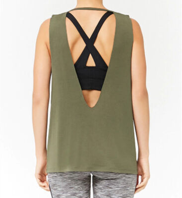 women active wear tank loose fit activewear tank top woman