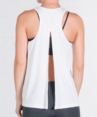 Women sleeveless loose athletic gym tank top womens workout tops