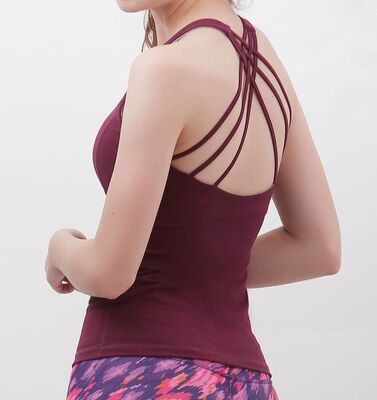 2018 High Quality Gym Workout Tank Top Women Fitness Yoga Top