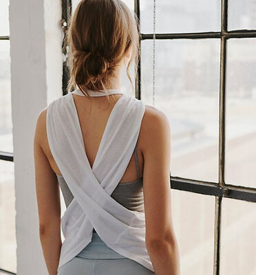 women yoga loose tank cheap wholesale yoga loose tank top