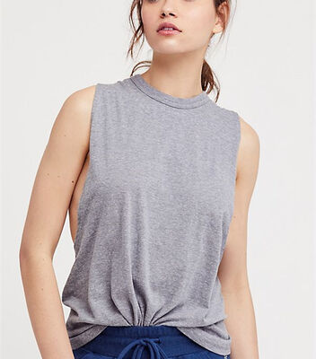 women activewear tank loose fitted gym top activewear gym tank top