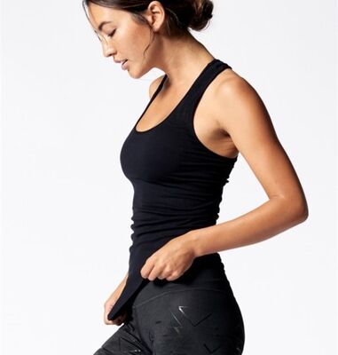 Cheap high quality womens racerback wholesale gym tank top