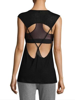Wholesale yoga clothes shirt women sport tank top