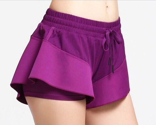 New Arrival Sport training sweet split skirt womens fitness shorts