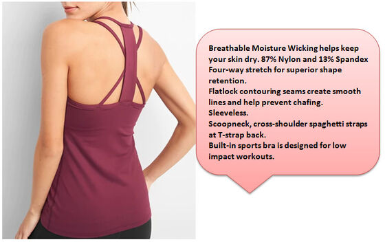 women custom tank active tank top custom active tank top