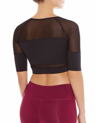 New design gym yoga wear ladies fitness crop top sexy