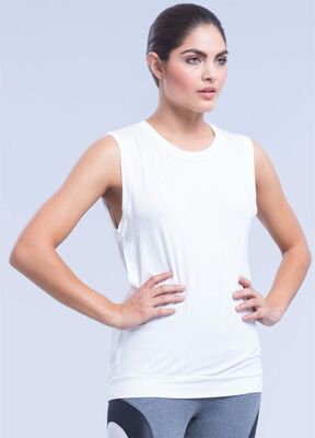 Nylon performance moisture wicking fitness top dri fit tank top