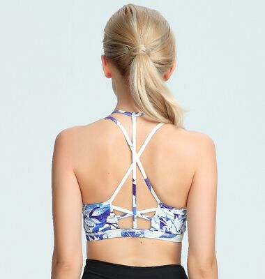 Wholesale fitness wear yoga bra sublimation custom made sports bra