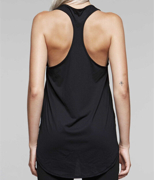 loose fit racer back women tank top light weight tank top racer back
