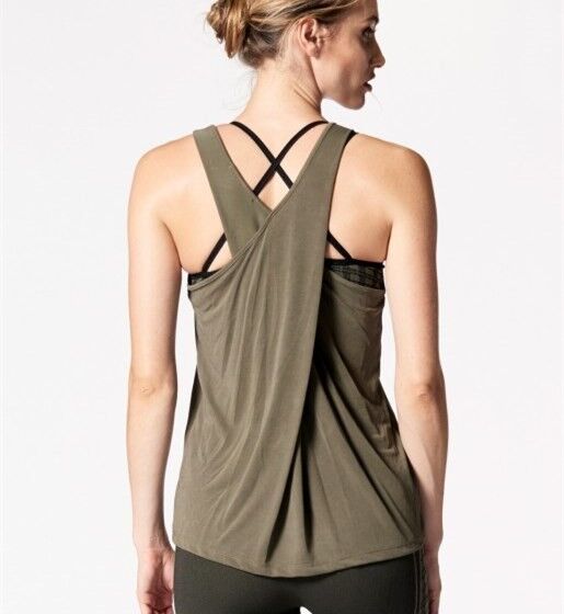 Custom made tank top apparel sportswear womens gym clothing